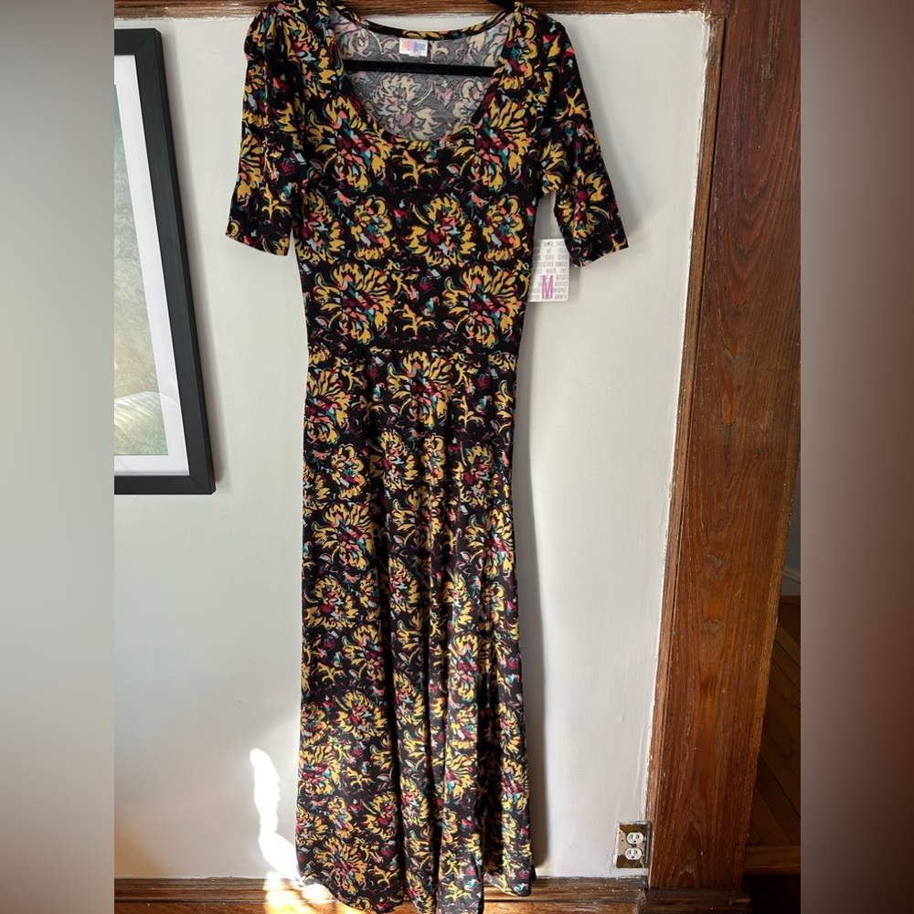 LulaRoe Ana Maxi Dress. Medium. Brand new with tags. Beautiful print, fl…